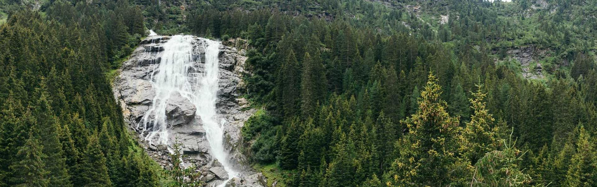 Wilde Wasser Weg beim Berg Genuss Hotel Neustift im Stubaital